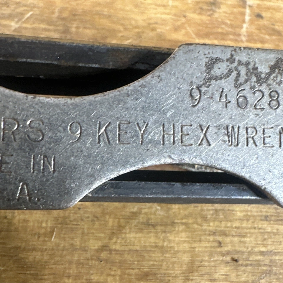 Vintage Sears 9-in-1 Hex Key Set - 9-46281 - Made in USA Allen Key Tool - Image 3 of 4