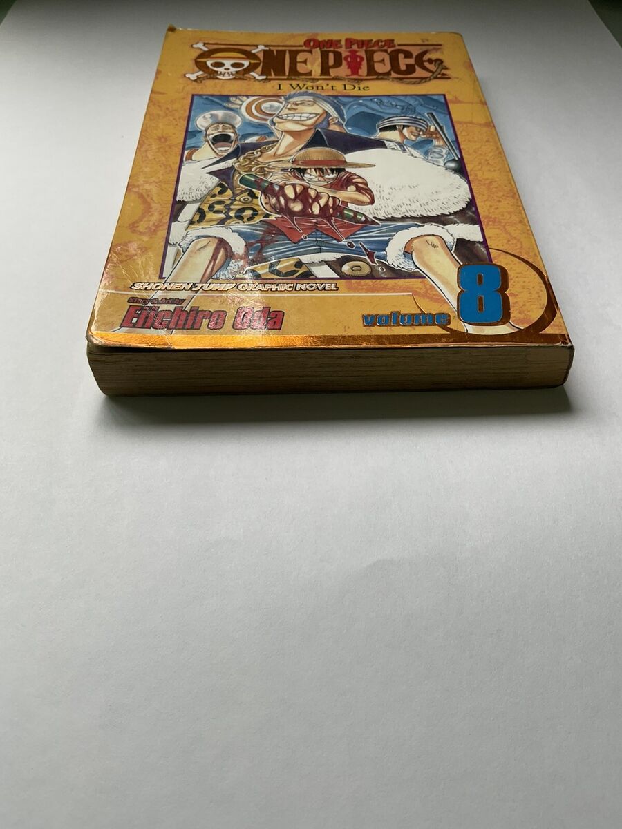 One Piece Manga - Volume 8 - First Printing / Edition - Out of Print - Gold  Foil