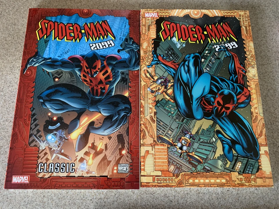 Spider-Man 2099 Classic vol. 1 2 3 4 5 TPB Lot (Marvel) vs. Venom, Fall Hammer - Image 2 of 4