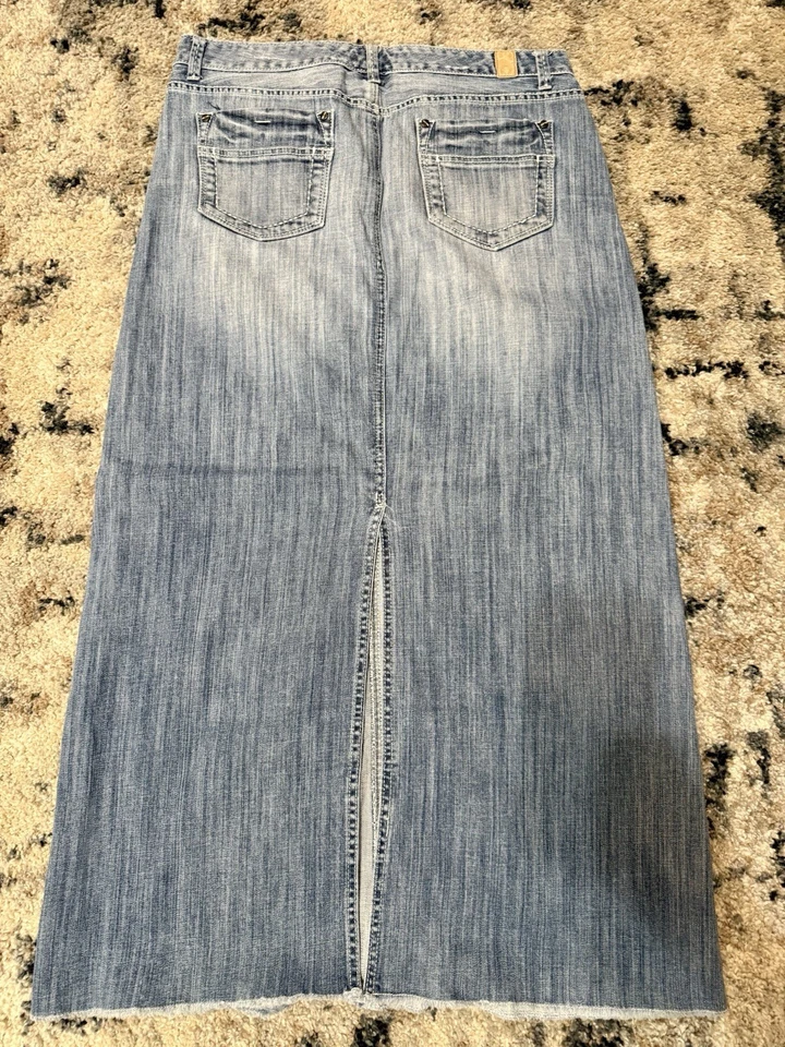 Длинная джинсовая юбка Maurice размер 11/12 скромная - Изображение 3 из 3