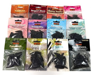 Wildberry Incense Cones: Packs of 15 Hand Dipped Cones (Buy 2 Get 1 Free!)