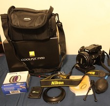 Nikon Coolpix P950 Digital Camera - Barely Used w/ Bag, Accessories, In Box