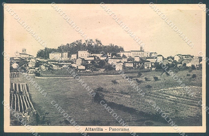Alessandria Altavilla cartolina JK3797