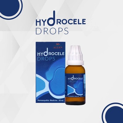 Allen Hydrocele Drops (30ml) Relieves Hardness, Swelling of Scrotum, Testes