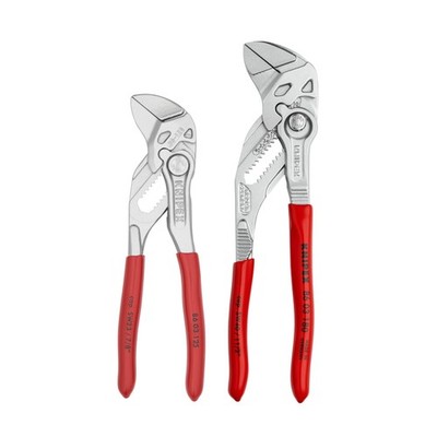 Knipex Tools 9K 00 80 121 US Small Pliers Wrench Tool Set 2 Piece
