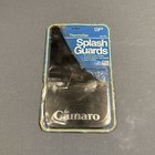Vintage NOS Camaro Splash Guards Mud Flaps Thermoflex Black Set Pair Chevrolet