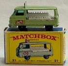 Matchbox Lesney #21 Commer Bottle Float Milk Delivery Truck w/ Box