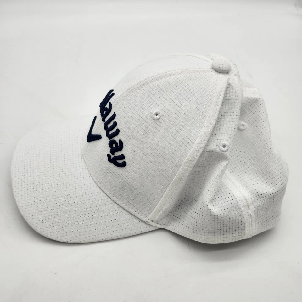Callaway Performance Odyssey Pro Golf Hat White Navy Adjustable - Image 4 of 4
