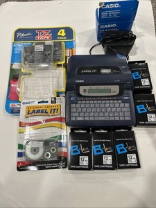 Casio KL-7200 EZ-Label Maker Label Bundle