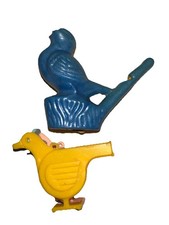 Blue  Yellow Plastic Singing Canary Water Bird Warbler Whistle Hong Kong