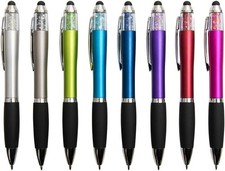 MiSiBao Stylus Pens for Touch Screens Ballpoint Pens Black Ink 1.0mm Medium