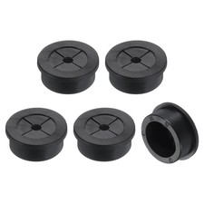5Pcs Cable Cord Grommet 1 1/8" Inch Desk Grommet Flexible Rubber Grommets