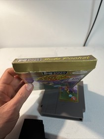 Gioco tascabile laterale Nintendo NES di Data East con scatola, manuale e custodia