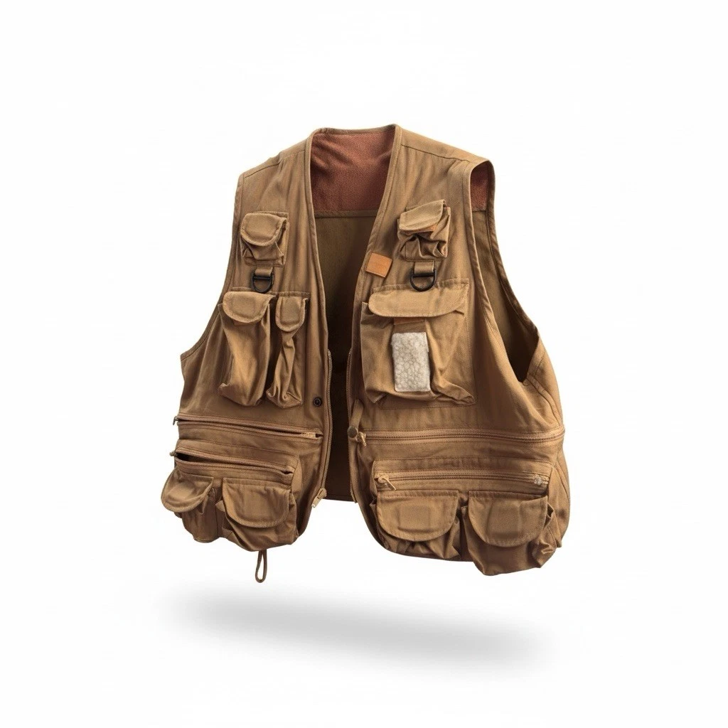 Safari Club Multi Pocket Utility Vest Size M Outdoor Fishing Travel
Opens in a new window or tab