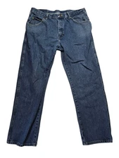 Wrangler Mens Dark Wash Jeans 36/30