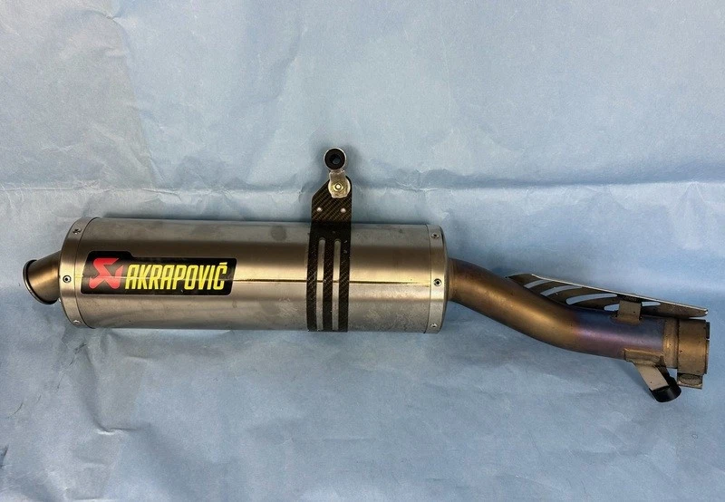 BMW R 1200 GS <2009 TITANIUM SILENCER AKRAPOVIC M-B12SO silenziatore titanio TOP - Immagine 3 di 4