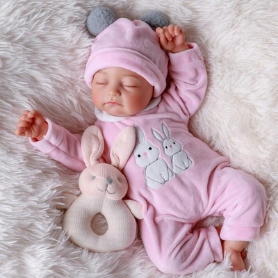 BABESIDE Reborn Baby Puppen - Connie 20 Zoll Reborn Baby Mädchen Sie hat feine... 