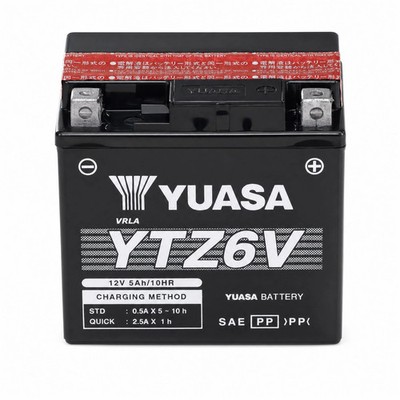 Yuasa Batterie 12V 5AH YTZ6V (für: Vespa GTS Super 125 ABS i-get ZAPMD32 21-22 )