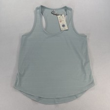 Calia Women's Scoop Racer Tank Top Calming Green/Mint WAX11205S Sleeveless NWT