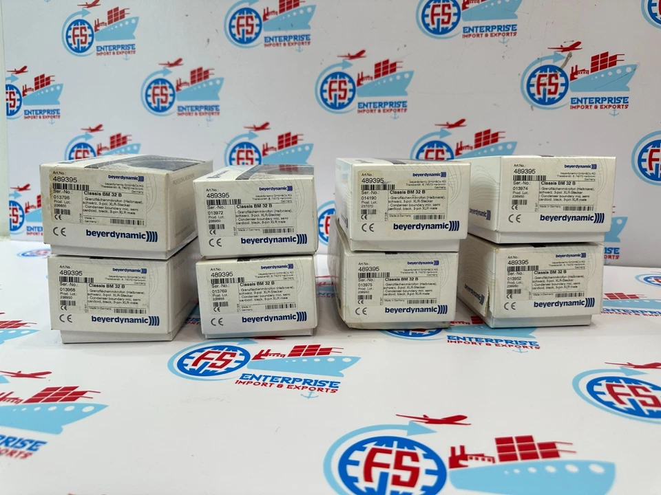 Beyerdynamic Classis BM 32 B Condenser Boundary Microphone ( LOT OF 8 PIECES ) - Image 4 of 4