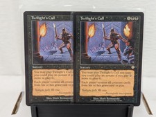MTG - Twilight's Call - Invasion - Regular Rare NM - x2
