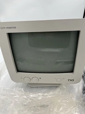 Vintage TVS iSO 9001 9” CCTV Security Monitor Series - Image 1 of 2