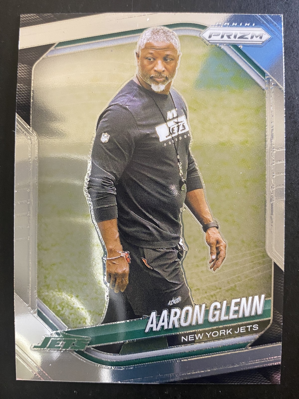 Aaron Glenn 2025 Panini Prizm Football New York Jets Head Coach #47