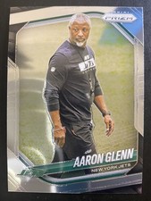 Aaron Glenn 2025 Panini Prizm Football New York Jets Head Coach #47