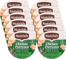 Nutrish Grain Free Chicken Purrcata Wet Cat Food, 2.8 oz. Cup Case of 12