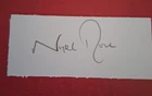 WW2 RAF BATTLE OF BRITAIN SPITFIRE PILOT   PENCIL  SIGNED CARD