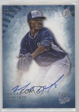 2015 Bowman Inception Prospect Auto Blue 91/150 Miguel Almonte #PA-MA Auto 0v9