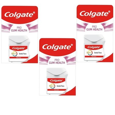 Colgate Total Pro Gum Health Zahnseide für Zahnseide 3 x 25 m