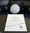 Photo of a 2019-P America the Beautiful 5 oz Silver from an eBay listing that sold on May 27, 2026