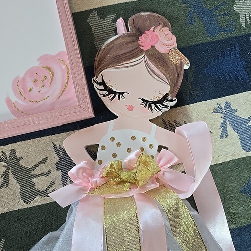 Hobby Lobby Wall Decor Little Dancing Girl Balerina - Picture 4 of 5