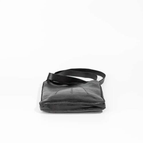 PRE-LOVED Hermès Tudu Leather Black Silver Metal Fittings Tasche Vintage - Bild 3 von 8