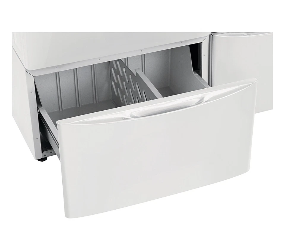 Electrolux - Pedestal para lavadora/secadora con cajón de almacenamiento - Blanco Foto 3 de 4