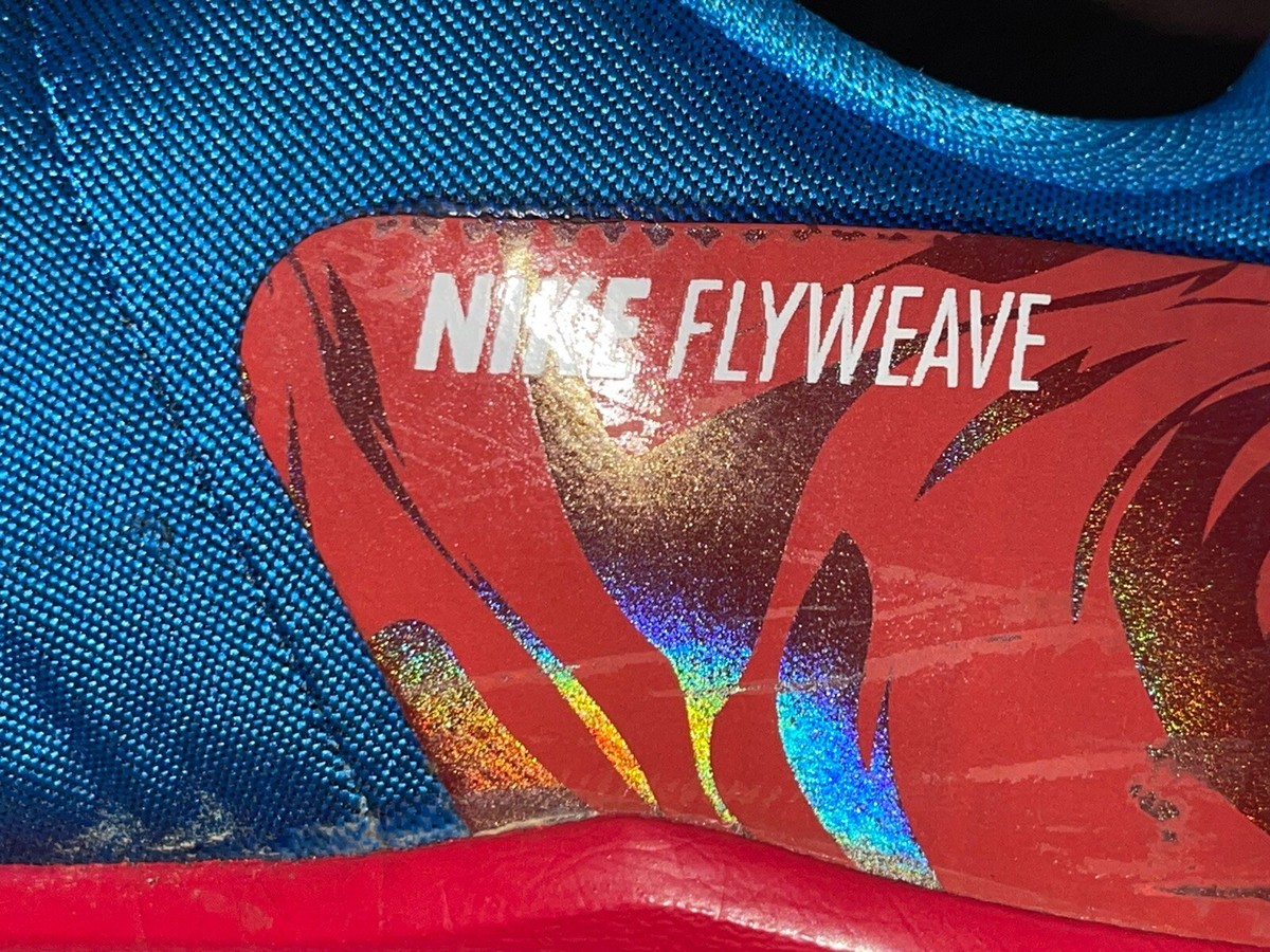 Nike Flyweave Trainer CJ3 Shoes Calvin Johnson Red Blue Nike Flyweave Trainer CJ3 Shoes Calvin Johnson Red Blue