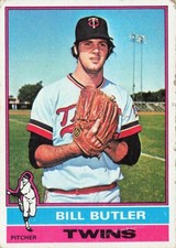 Bill Butler 1976 TOPPS Baseball Card #619