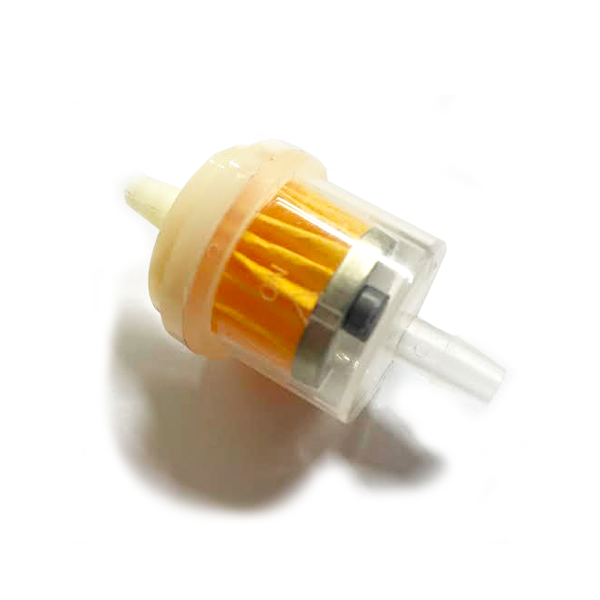 6MM CLEAR INLINE FUEL FILTER MOTORCYCLE MOTORBIKE MOPED SCOOTER TRIALS