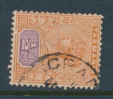 TASMANIA, postmark CRADOC