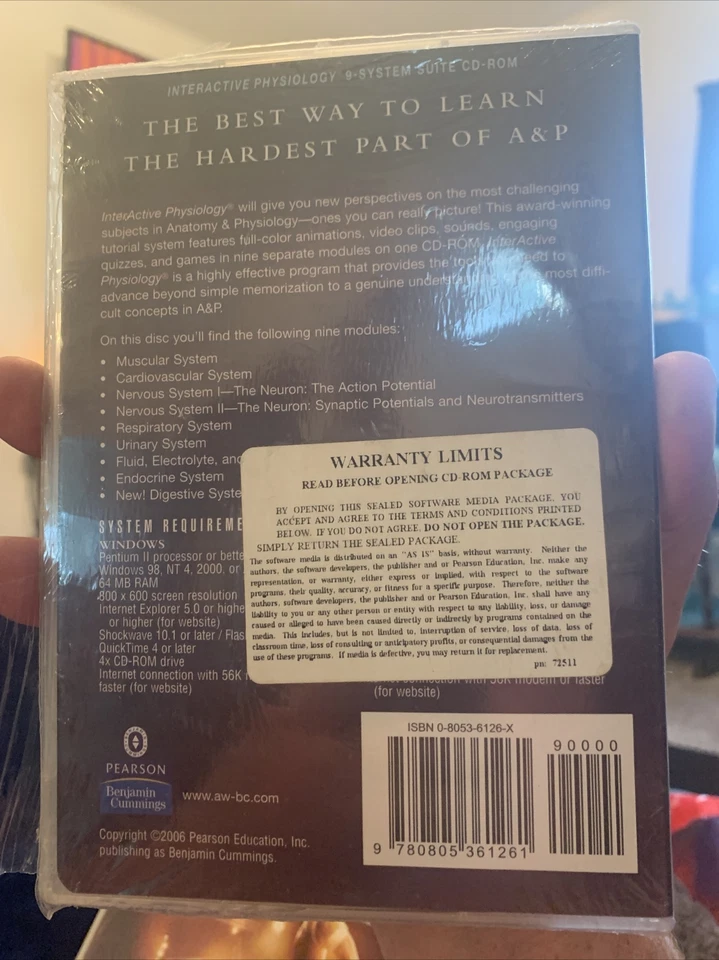 Interactive Physiology 9-system Suite/the best way to learn hardest part of A&P - Image 2 of 2