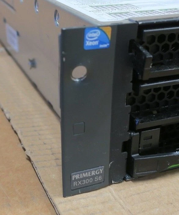 Fujitsu Primergy RX300 S6 2x 6-Core X5650 2.66GHz 64GB Ram 446GB HDD 2U Server - Image 4 of 4