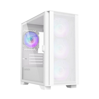 4710562745252 Montech AIR 100 ARGB, Micro-ATX, Tempered Glass - weiß 