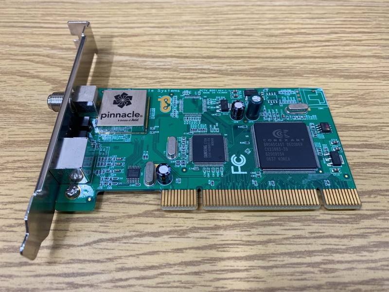 Pinnacle Systems PCTV 800i - Video Capture/TV Tuner PCI Card