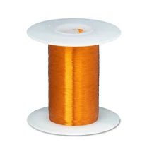 40 AWG Gauge Enameled Copper Magnet Wire 2 oz 4152' Length 0.0034" 200C Natural