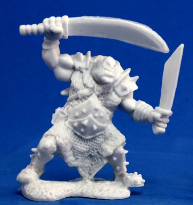 REAPER 1 X Orc Stalker Bones Figurine Pour Jeux De Roles