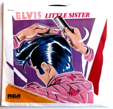 ELVIS PRESLEY - Paralyzed / Little Sister - Vinyl 45rpm 1983 RCA PB 13547