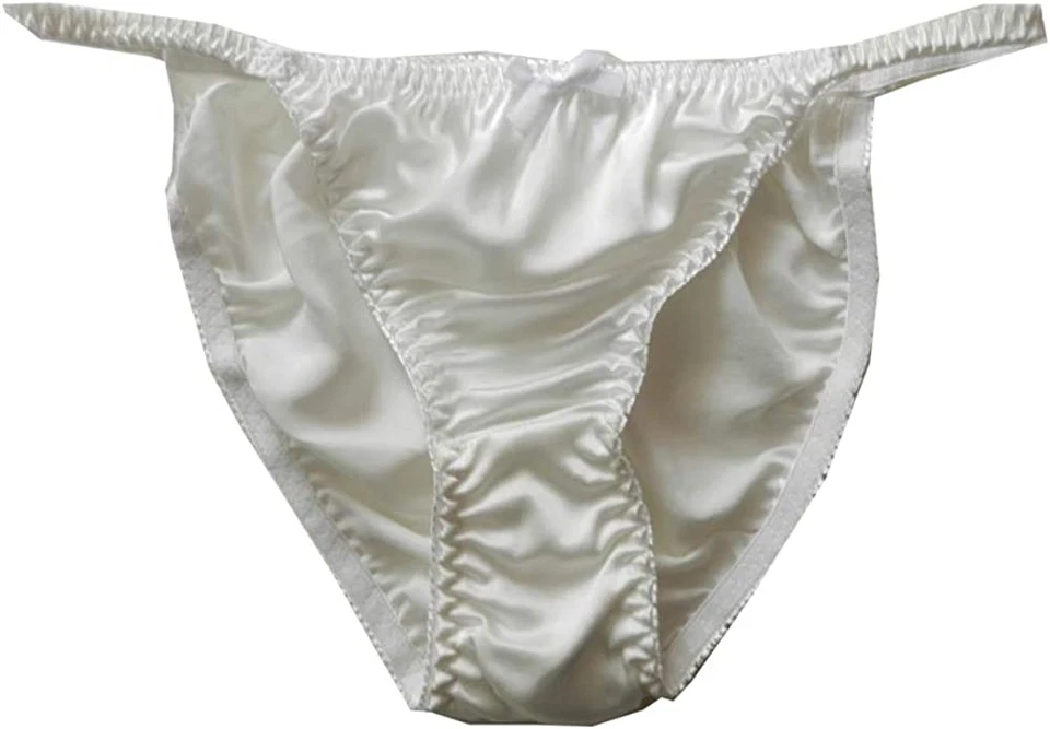 Yavorrs 6 pares de bragas de bikini 100 % seda pura para mujer talla S M L XL 2XL Foto 2 de 4