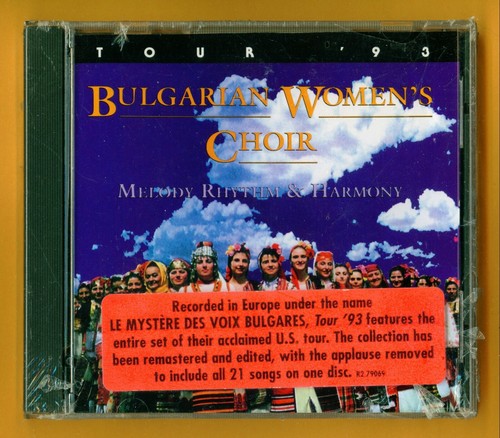 Bulgarian Women's Choir 93 Tour - Melody Rhythm & Harmony - Remastered NEW CD - 第 1/2 張圖片