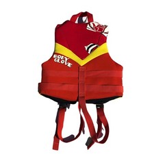 BODY GLOVE CHILDS PERSONAL FLOATATION DEVICE, ORANGE/RED 30 To 50 POUNDS
